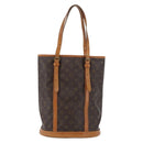 LOUIS VUITTON Monogram Bucket GM Shoulder Bag M42236 LV Auth 181469-2