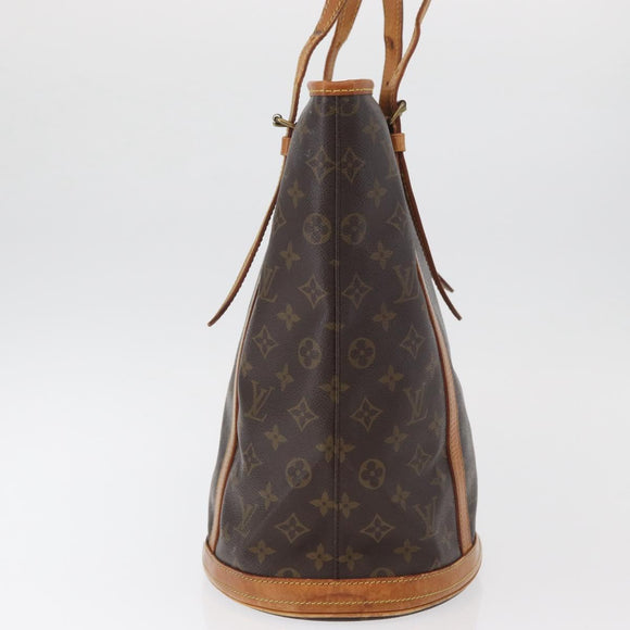 LOUIS VUITTON Monogram Bucket GM Shoulder Bag M42236 LV Auth 181469