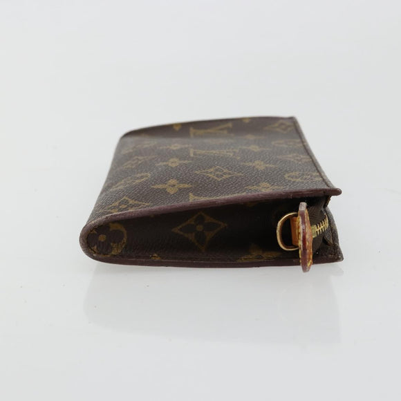 LOUIS VUITTON Monogram Bucket GM Accessory Pouch LV Auth 181470