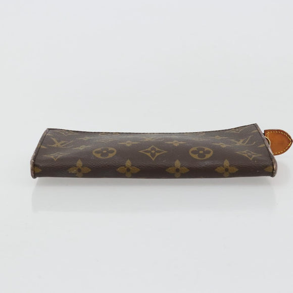 LOUIS VUITTON Monogram Bucket GM Accessory Pouch LV Auth 181470