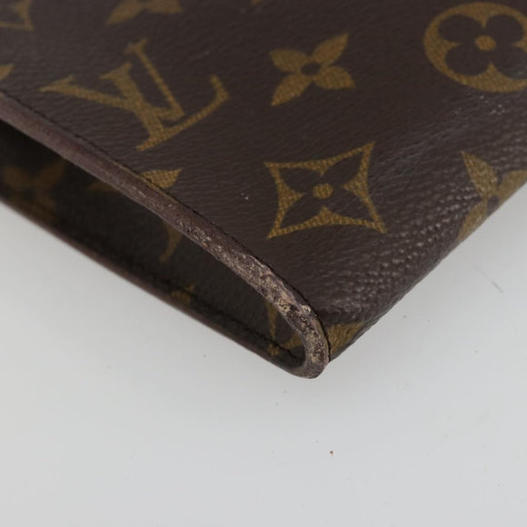 LOUIS VUITTON Monogram Bucket GM Accessory Pouch LV Auth 181470