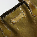 LOUIS VUITTON Monogram Vernis Wilshire PM Tasche Gris Art Deco M91627 Auth 181471-14