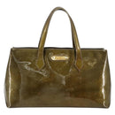 LOUIS VUITTON Monogram Vernis Wilshire PM Tasche Gris Art Deco M91627 Auth 181471-2