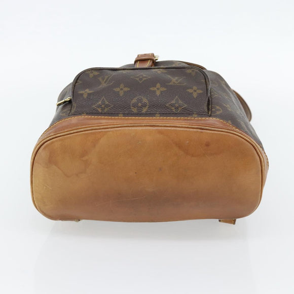 LOUIS VUITTON Monogram Montsouris MM Rucksack M51136 LV Auth 181474