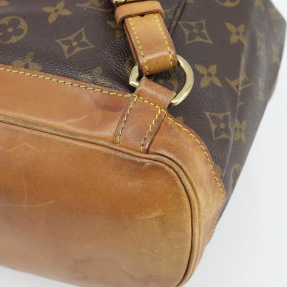 LOUIS VUITTON Monogram Montsouris MM Rucksack M51136 LV Auth 181474