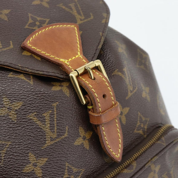 LOUIS VUITTON Monogram Montsouris MM Rucksack M51136 LV Auth 181474