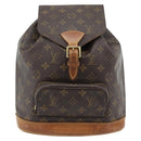 LOUIS VUITTON Monogram Montsouris MM Rucksack M51136 LV Auth 181474-13