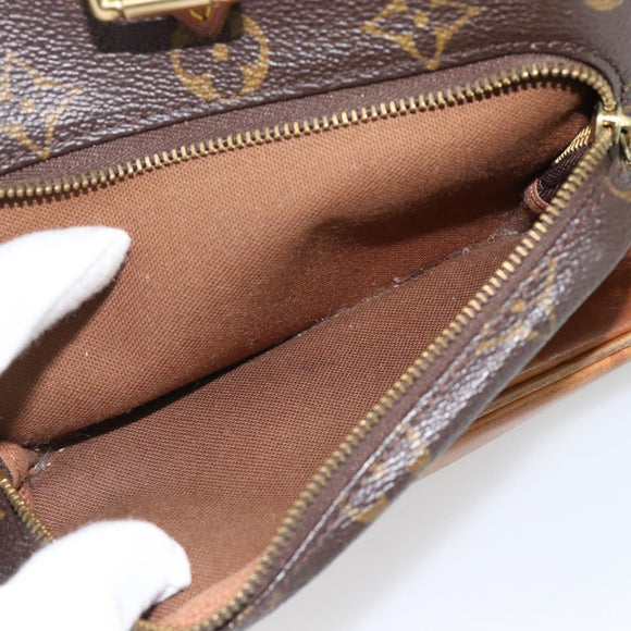 LOUIS VUITTON Monogram Montsouris MM Rucksack M51136 LV Auth 181474