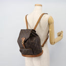 LOUIS VUITTON Monogram Montsouris MM Rucksack M51136 LV Auth 181474-23