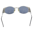 CHANEL Sunglasses metal Silver CC Auth 181482-2