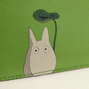 LOEWE Fragment Case My Neighbor Totoro Leather Green Silver Auth 181483SM-18