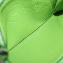 LOEWE Fragment Case My Neighbor Totoro Leather Green Silver Auth 181483SM-11