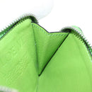 LOEWE Fragment Case My Neighbor Totoro Leather Green Silver Auth 181483SM-19