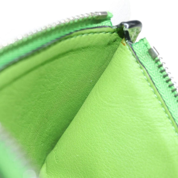 LOEWE Fragment Case My Neighbor Totoro Leather Green Silver Auth 181483SM