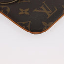LOUIS VUITTON Monogram EtuiTelephonne MM Cell Phone Case M66546 LV Auth 181484A-14