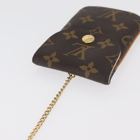LOUIS VUITTON Monogram EtuiTelephonne MM Cell Phone Case M66546 LV Auth 181484A