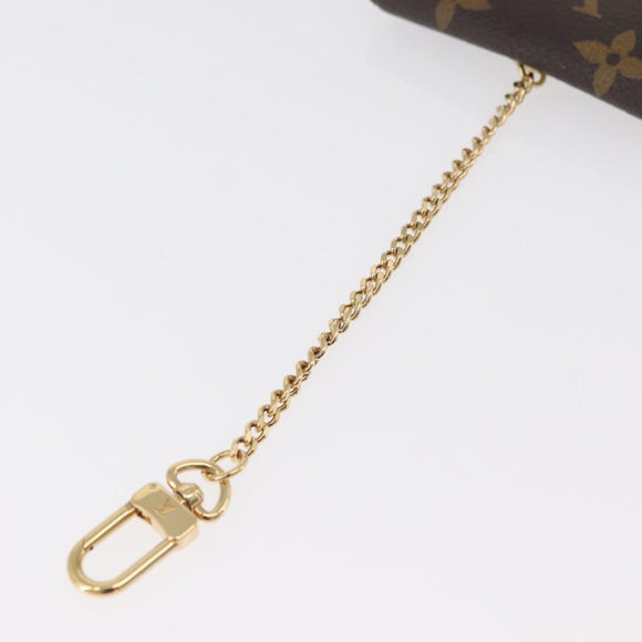 LOUIS VUITTON Monogram EtuiTelephonne MM Cell Phone Case M66546 LV Auth 181484A