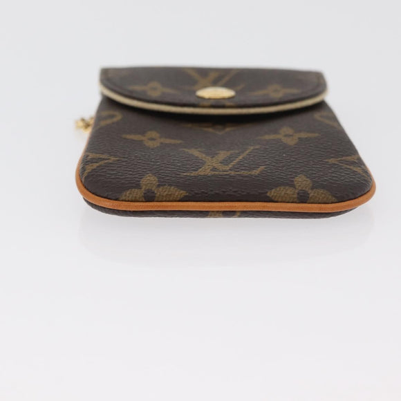 LOUIS VUITTON Monogram EtuiTelephonne MM Cell Phone Case M66546 LV Auth 181484A