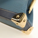 LOUIS VUITTON Suhari Porte Monnaie Viennois Geldbörse Blau M91833 Auth 181485V-15