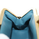 LOUIS VUITTON Suhari Porte Monnaie Viennois Geldbörse Blau M91833 Auth 181485V-11