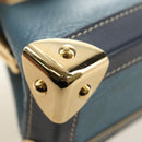 LOUIS VUITTON Suhari Porte Monnaie Viennois Geldbörse Blau M91833 Auth 181485V-7
