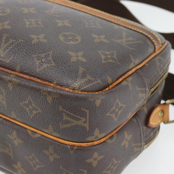 LOUIS VUITTON Monogram Reporter PM Shoulder Bag M45254 LV Auth 181510
