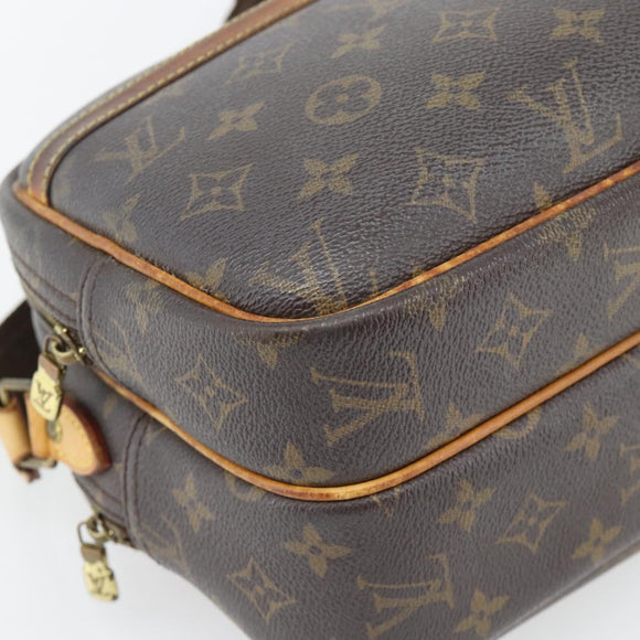 LOUIS VUITTON Monogram Reporter PM Shoulder Bag M45254 LV Auth 181510