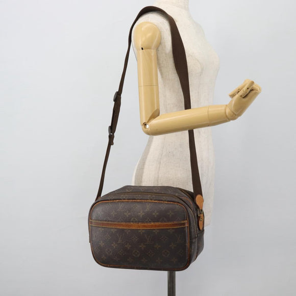 LOUIS VUITTON Monogram Reporter PM Shoulder Bag M45254 LV Auth 181510