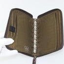 FENDI Zucca Canvas Day Planner Cover Brown Black Auth 181513A-9