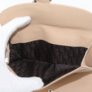 Christian Dior Geldbörse Leder Beige Silber Original 181514-11