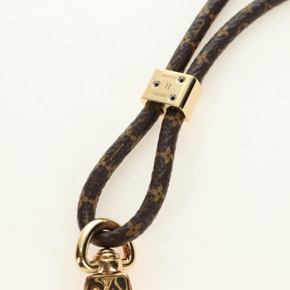 LOUIS VUITTON Von Holder Louise iPhone Hülle Riemen M68382 LV Auth 181515M
