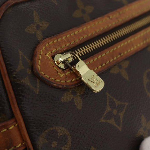 LOUIS VUITTON Monogram Marly Dragonne GM Clutch Tas M51825 LV Auth 181516