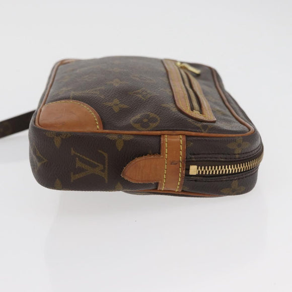 LOUIS VUITTON Monogram Marly Dragonne GM Clutch Tas M51825 LV Auth 181516