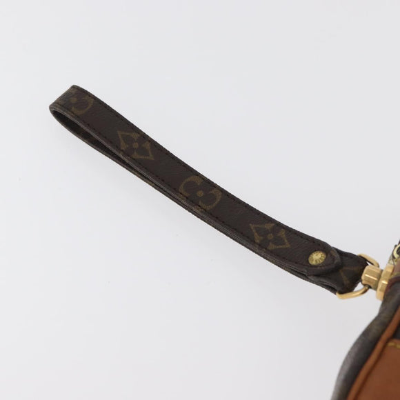 LOUIS VUITTON Monogram Marly Dragonne GM Clutch Tas M51825 LV Auth 181516