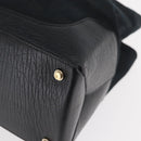 GUCCI GG Canvas Web Sherry Line Hand Bag Black Gold Red 131325 Auth 181528SAV-14