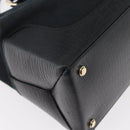 GUCCI GG Canvas Web Sherry Line Hand Bag Black Gold Red 131325 Auth 181528SAV-15