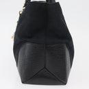 GUCCI GG Canvas Web Sherry Line Hand Bag Black Gold Red 131325 Auth 181528SAV-3