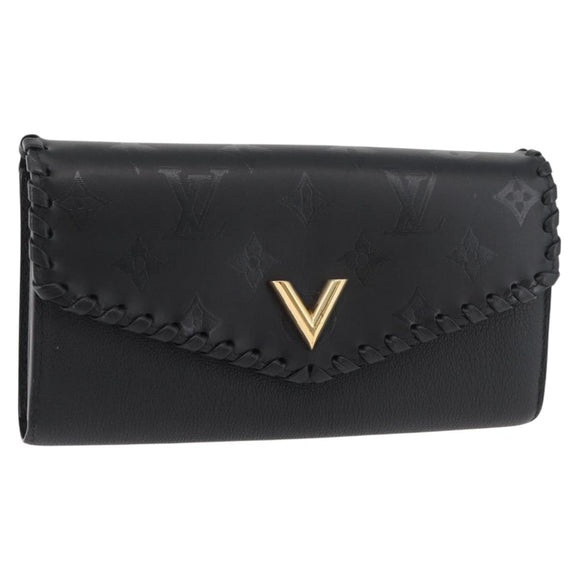LOUIS VUITTON Monogram Very Portefeuille Verry Geldbörse M62059 LV Auth 181534V
