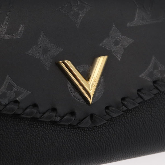 LOUIS VUITTON Monogram Very Portefeuille Verry Geldbörse M62059 LV Auth 181534V