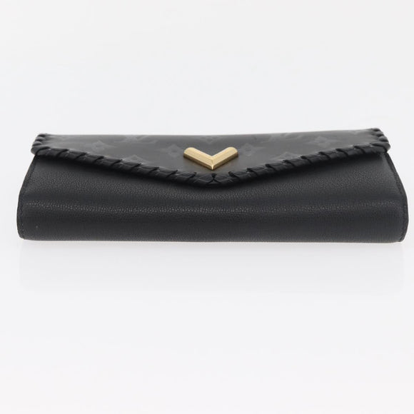 LOUIS VUITTON Monogram Very Portefeuille Verry Geldbörse M62059 LV Auth 181534V
