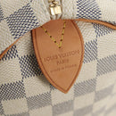 LOUIS VUITTON Damier Azur Speedy 35 Hand Bag N41535 LV Auth 181536SAV-18