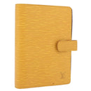LOUIS VUITTON Epi Agenda MM Dagplanner Omslag Geel R20049 LV Auth 181546-1