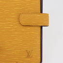 LOUIS VUITTON Epi Agenda MM Dagplanner Omslag Geel R20049 LV Auth 181546-17