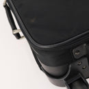PRADA Koffer Nylon Zwart Zilver Auth 181553A-15