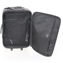 PRADA Koffer Nylon Zwart Zilver Auth 181553A-21
