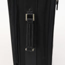 PRADA Koffer Nylon Zwart Zilver Auth 181553A-6