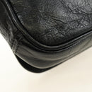 BALENCIAGA Le Cagole Shoulder Bag Leather Black Silver 781911 Auth 181560SAM-17