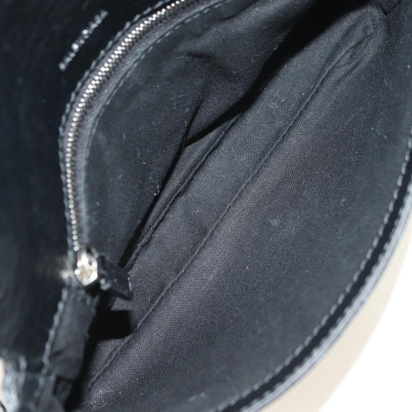 BALENCIAGA Le Cagole Shoulder Bag Leather Black Silver 781911 Auth 181560SAM