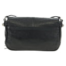 BALENCIAGA Le Cagole Shoulder Bag Leather Black Silver 781911 Auth 181560SAM-2