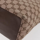 GUCCI GG Canvas Tote Bag Pink Gold 002 1098 Auth 181565-11